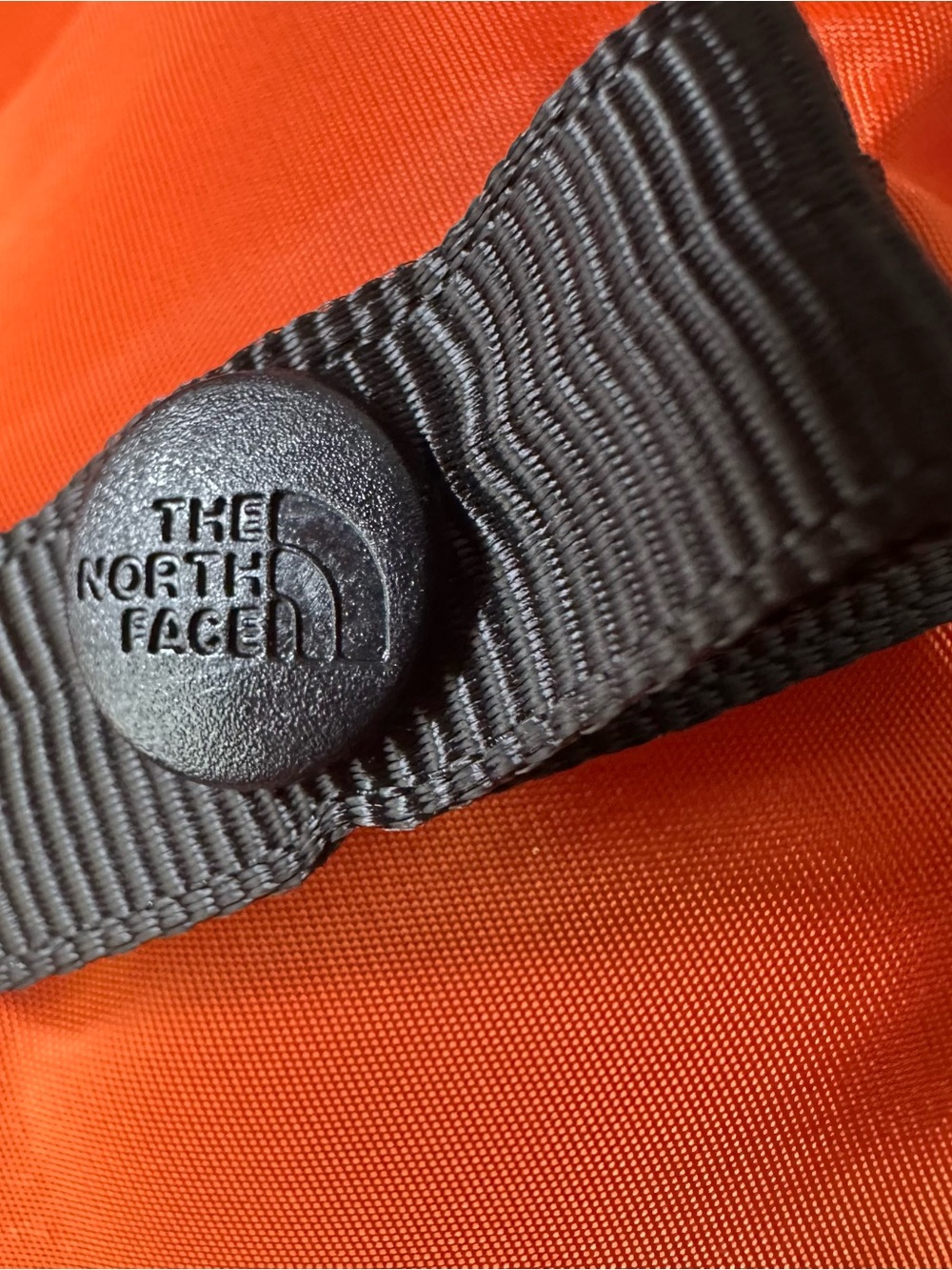 The North Face Orange and Black Retro 700 Down Fill Nuptse Puffer Jacket Size M - Picture 10 of 12